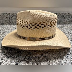 Stetson Shantung Straw Cowboy Hat - “Canyon” Style